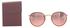 Ray-Ban Round Folding Classic RB3517 001/Z2 (gold/brown mirror pink)