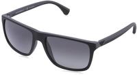 Emporio Armani EA4033 Herren-Sonnenbrille Vollrand Quadratisch Kunststoff-Gestell,