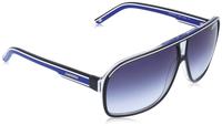Carrera Aviator Mens Black Dark Blue Gradient Sonnenbrille Schwarz Herren
