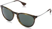 Ray-Ban RB 4171 ERIKA Damen-Sonnenbrille Vollrand Panto Kunststoff-Gestell, braun