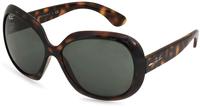 Ray-Ban RB4098 Damen-Sonnenbrille Vollrand Butterfly Kunststoff-Gestell, braun