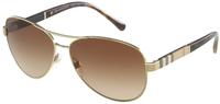 Burberry BE3080 1145/13 (gold-beige striped/brown gradient)
