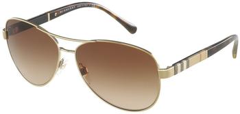 Burberry BE3080 1145/13 (gold-beige striped/brown gradient)