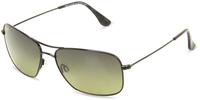 Maui Jim MJ0422S Breakwall Unisex-Sonnenbrille Randlos Eckig Kunststoff-Gestell,