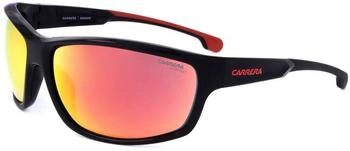 Carrera-Sport CARDUC Sonnenbrille für Herren mit roter Multilayer-Linse schwarz (716736711171)