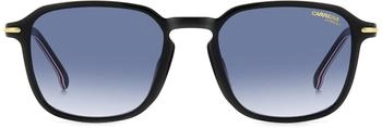 Carrera-Sport CARRERA 328/S 807/08 Sonnenbrille Schwarz Blau Quadratisch Schattiert (CARRERA328/S 807/08 - 53)
