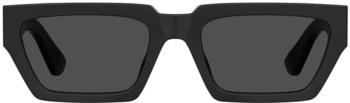 Moschino Herren Sonnenbrillen Acetat Quadratisch Schwarz (MOS166/S 807/IR)