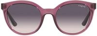 Vogue eyewear VO5427S Damen-Sonnenbrille Vollrand Oval Acetat-Gestell, lila