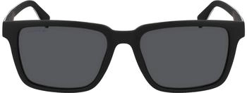 Lacoste L6032S 002 Sonnenbrille Bio-Injekt Schwarz Quadratisch (L6032S 5418 002)