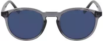 Lacoste Unisex Sonnenbrille Grau Blau Rund Photochromatisch (L916S 038)