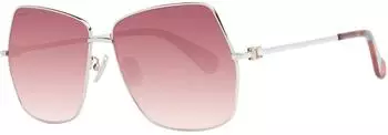 Max Mara JEWEL MM0035-H Geometrische Sonnenbrille Metall Gold Braun Schattiert (MM0035-H 30F)