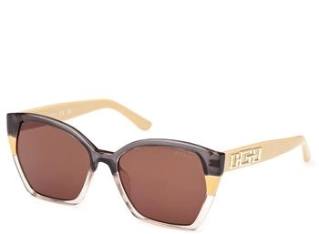 Guess Sonnenbrille Schmetterling Gelb/Braun (GU7912 41E)