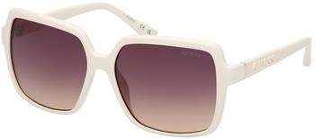 Guess GU00157 Sonnenbrille Weiß Quadratisch (GU00157 21B)