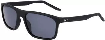 Nike Fire P FD1818 Unisex Sonnenbrille Schwarz/Grau Polarisiert (FD1818 011)