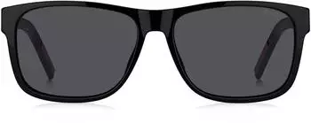 Hugo Boss HG 1260/S Sonnenbrille Schwarz Grau Quadratisch (807/IR)