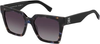 Tommy Hilfiger TH 2100/S Sonnenbrille Havanna/Blau Quadratisch (JBW/3X)