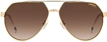 Carrera-Sport Sonnenbrille Pilot Metall Gold Braun Schattiert 1067/S (2F7/HA)