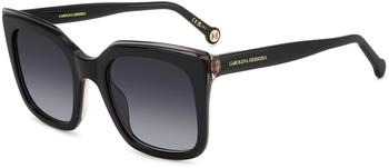 Carolina Herrera HER 0249/G/S 807/9O Sonnenbrillen Acetat Schwarz Grau Quadratisch Schattiert