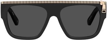 Moschino Sonnenbrillen Quadratisch Schwarz Grau (MOS165/S 807/IR)