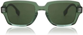 Burberry Eldon Quadratische Sonnenbrille Grün (BE4349 394671)