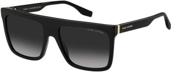 Marc Jacobs MARC 639/S Sonnenbrillen Quadratisch Schwarz Grau Schattiert (807/9O)