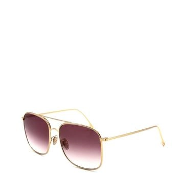 Victoria Beckham VB202S-712 Sonnenbrille Gold 59mm