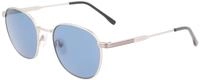 Lacoste L251S Unisex-Sonnenbrille Vollrand Panto Metall-Gestell, grau