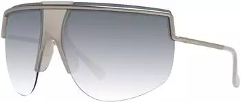 Max Mara SOPHIE Sonnenbrille Metall Gold Grau Maske Spiegel (MM0050/32C)