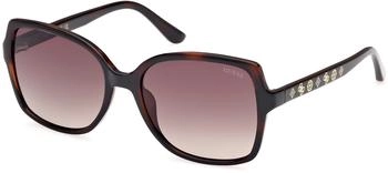 Guess GU00100 52F Sonnenbrille Dark Havana / Gradient Brown (GU00100 52F)