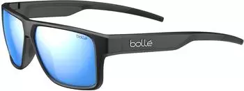 Boll&eacute; Temper black matte/sky blue polarized cat 3