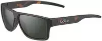 Boll&eacute; TEMPER Unisex-Sonnenbrille Vollrand Quadratisch Kunststoff-Gestell, braun