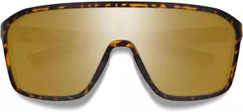 Smith Boomtown matte dark tortoise/ChromaPop polarized bronze mirror
