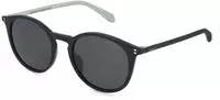 Polaroid PLD 4206/S/X Herren-Sonnenbrille Vollrand Panto Kunststoff-Gestell, Schwarz