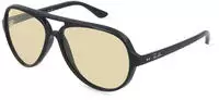 Ray-Ban RB4125 CATS 5000 Herren-Sonnenbrille Vollrand Pilot Kunststoff-Gestell,