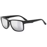 uvex S534001 poise Unisex-Sonnenbrille Vollrand Eckig TR90-Gestell, schwarz