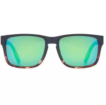 uvex poise black/demi matt/mirror green