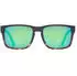 uvex poise black/demi matt/mirror green