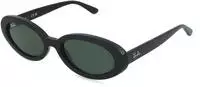 Ray-Ban RB2223 Damen-Sonnenbrille Vollrand Oval Kunststoff-Gestell, schwarz