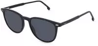 BOSS 1881/S Herren-Sonnenbrille Vollrand Panto Acetat-Gestell, schwarz