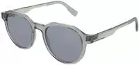 Lacoste L6087S Herren-Sonnenbrille Vollrand Eckig Kunststoff-Gestell, grau