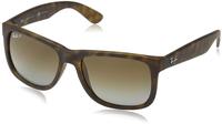 Ray-Ban Justin RB 4165 865/T5, Quadratische Sonnenbrille, Herren, polarisiert, in