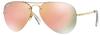 Ray-Ban RB 3449 001/2Y, Aviator Sonnenbrille, Unisex