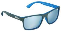 Superdry KOBE Herren-Sonnenbrille Vollrand Quadratisch Kunststoff-Gestell, blau