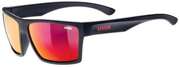 uvex lgl 29 (black mat/mirror red)