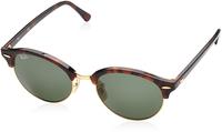 Ray-Ban RB4246 Unisex-Sonnenbrille Vollrand Rund Acetat-Gestell, braun