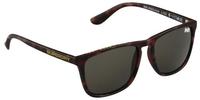 Superdry SHOCKWAVE Unisex-Sonnenbrille Vollrand Quadratisch Kunststoff-Gestell, braun