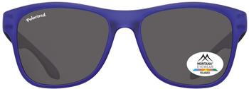 Montana Eyewear Sunoptic MP38D Sonnenbrille in blau plus schwarz, inklusive Softetui