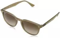 Ray-Ban RB4259 Unisex-Sonnenbrille Vollrand Panto Kunststoff-Gestell, Beige