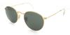 Ray Ban Round RB3447 001 goldcrystal green