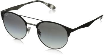 Ray-Ban RB3545 9004/11 (top black on silver/grey gradient)
